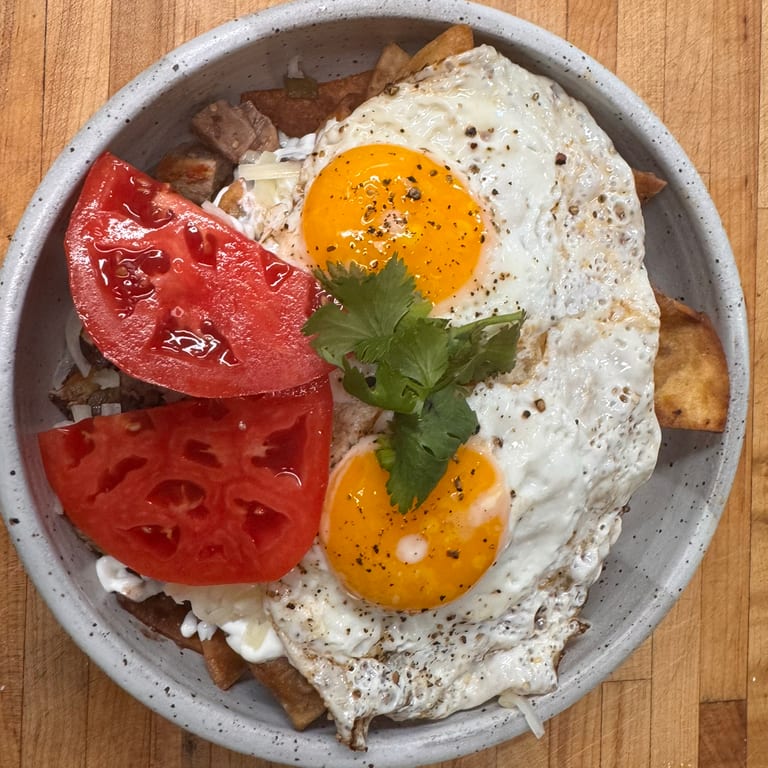 Delicious Chilaquiles Await You