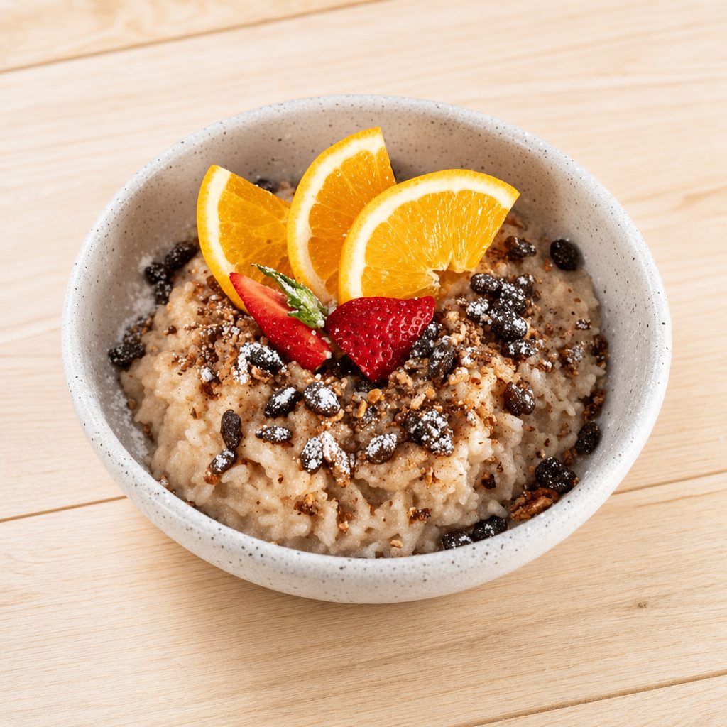 Finnish Rice Pudding.
