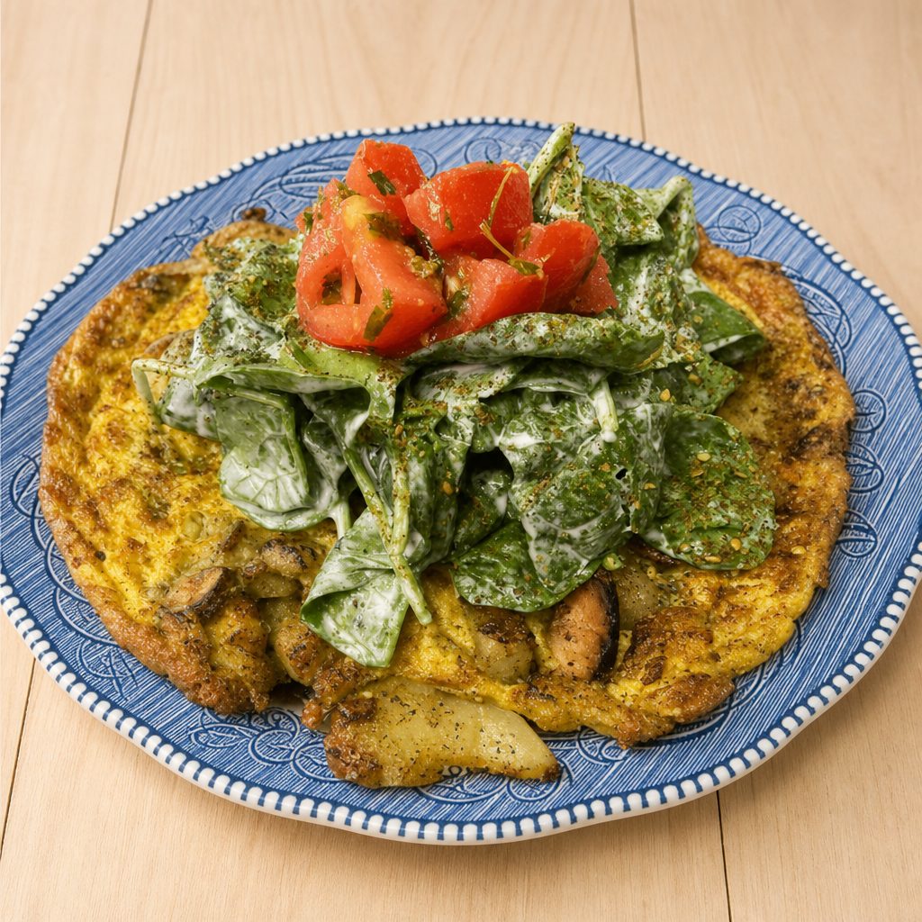 Spanish Egg Tortilla.