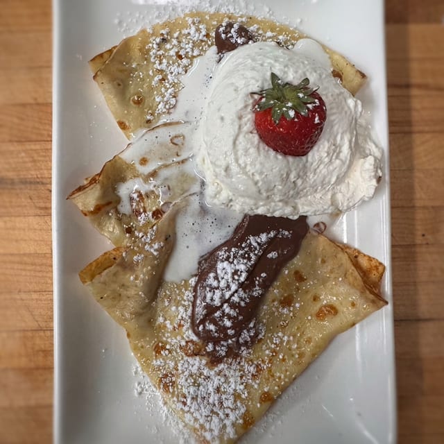 Nutella Pancakes.