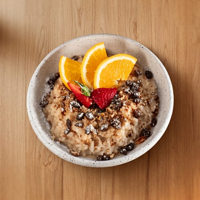 Finnish Rice Pudding.