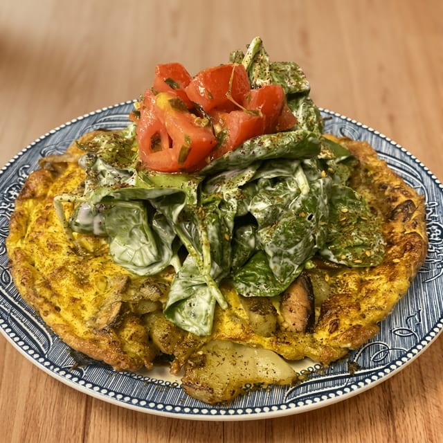 Spanish Egg Tortilla.